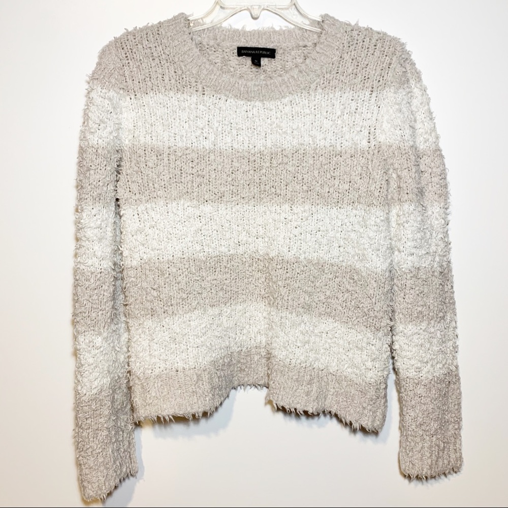 Banana Republic Cocoon Stripe Womens Sweater size Medium